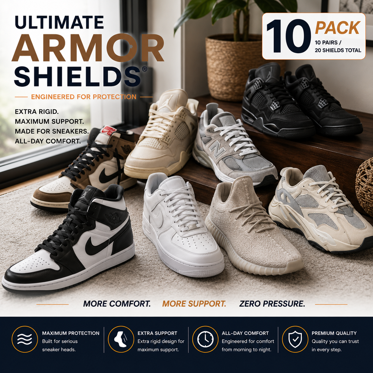 Ultimate Armor Shields® - 10 Pack - PRE ORDER ONLY - SHIPS LATE JULY 2026