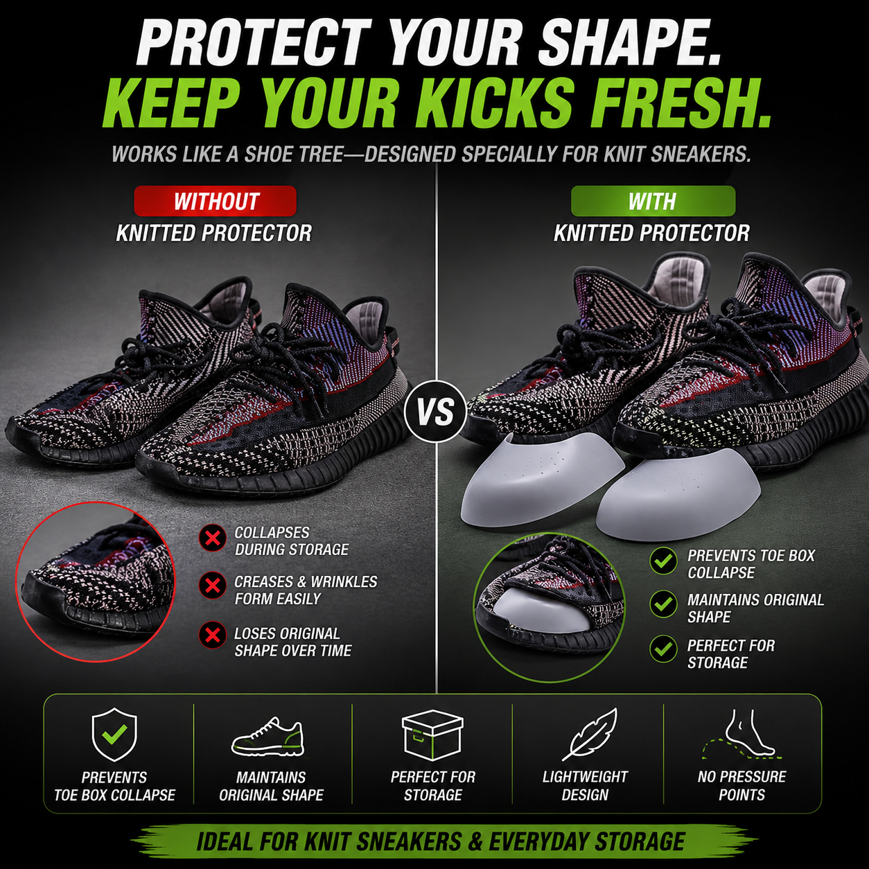 Knitted Protector - Crease Protectors