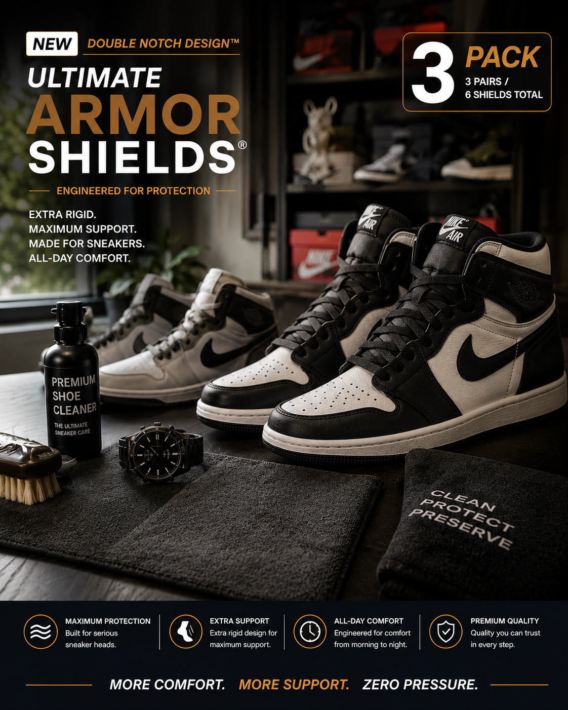 Ultimate Armor Shields® - 3 Pack BUY 2 GET 1 FREE Special - PRE ORDER ONLY - SHIPS LATE JULY 2026