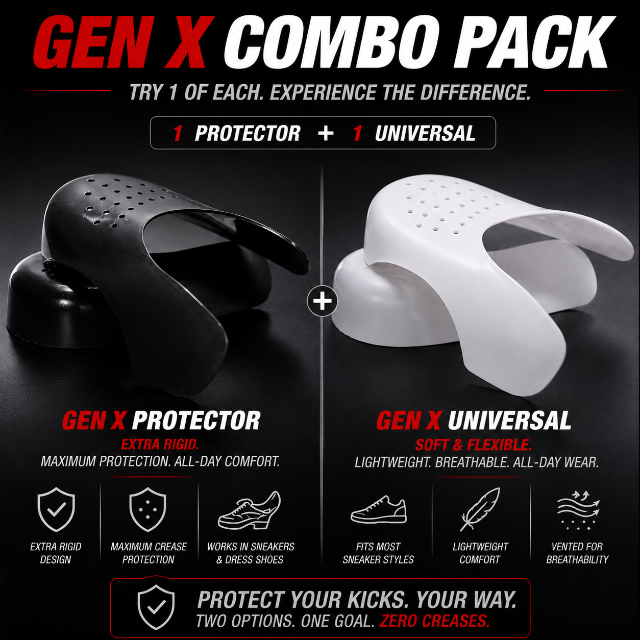 GEN-X Combo Crease Protectors