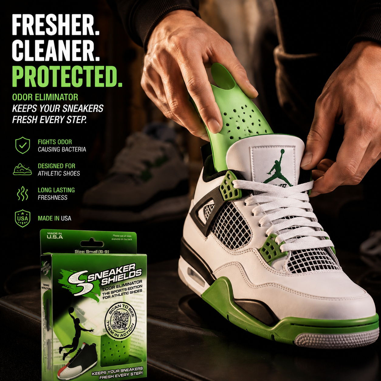 Pre-Notched Sport Shields™