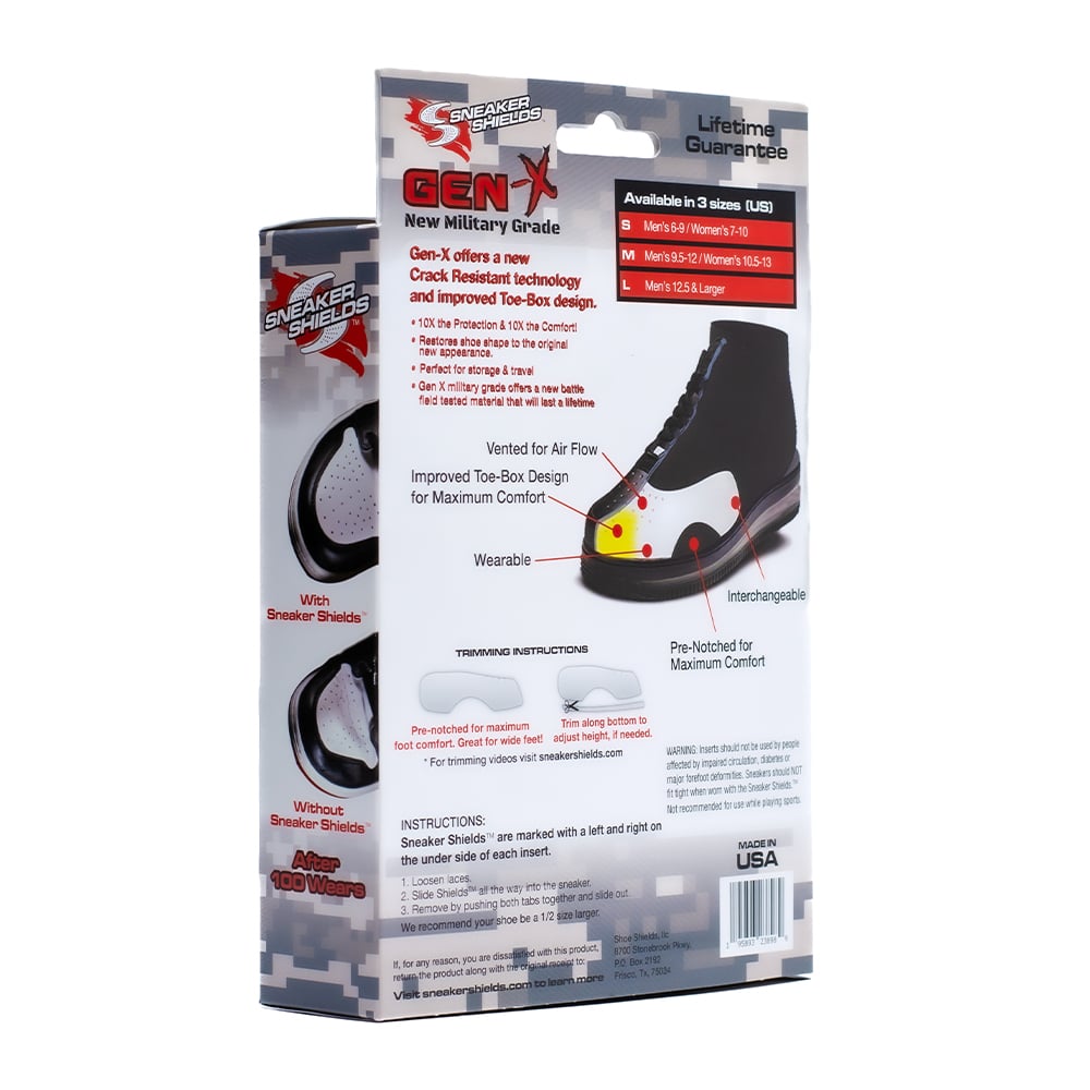 1 CASE ALL NEW GEN-X Military Grade Shields®