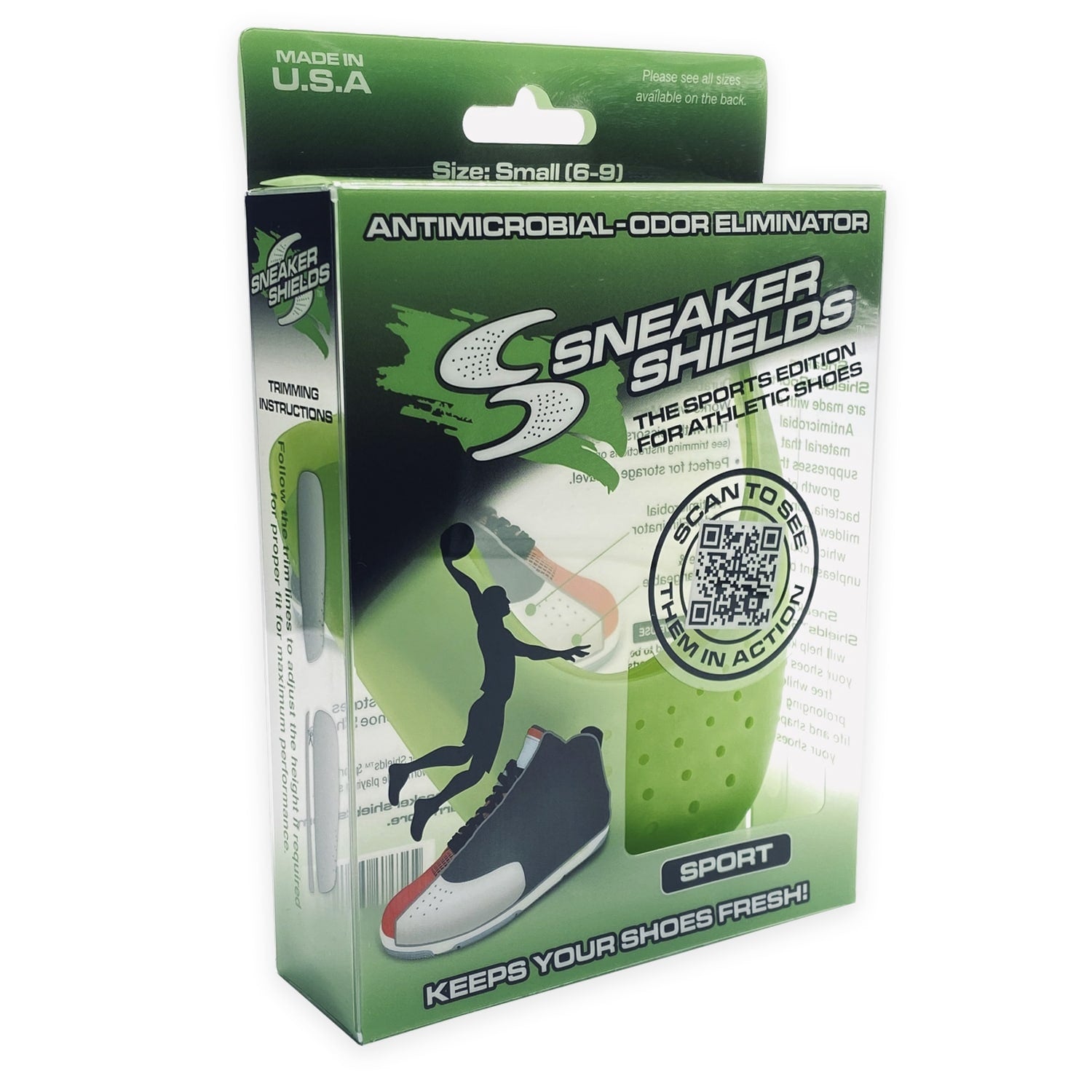 Pre-Notched Sport Shields™