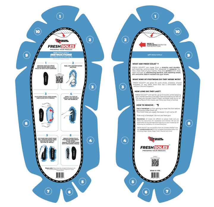 Military Grade Shields® + Fresh Soles combo pack *LIMITED TIME ONLY*